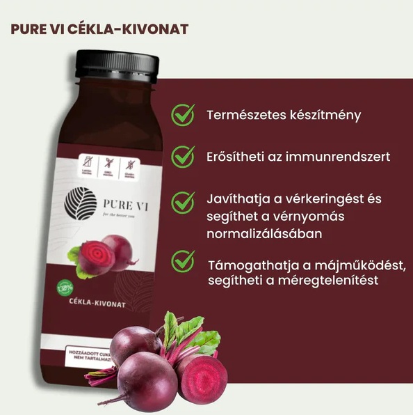 Pure Vi Cékla-kivonat 500ml