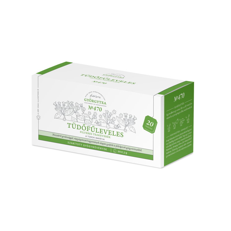 Tüdőfűleveles filteres teakeverék 20db (20x1,3g)
