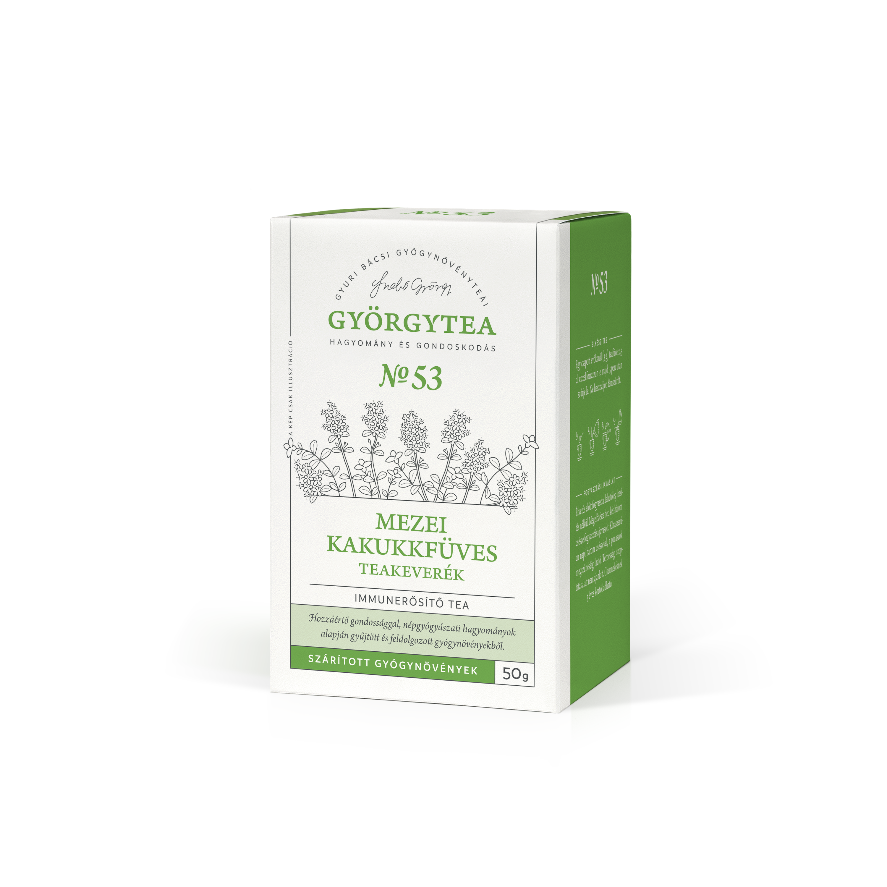 Mezei kakukkfüves teakeverék (Immunerősítő tea) 50g (kb. 17 adag)
