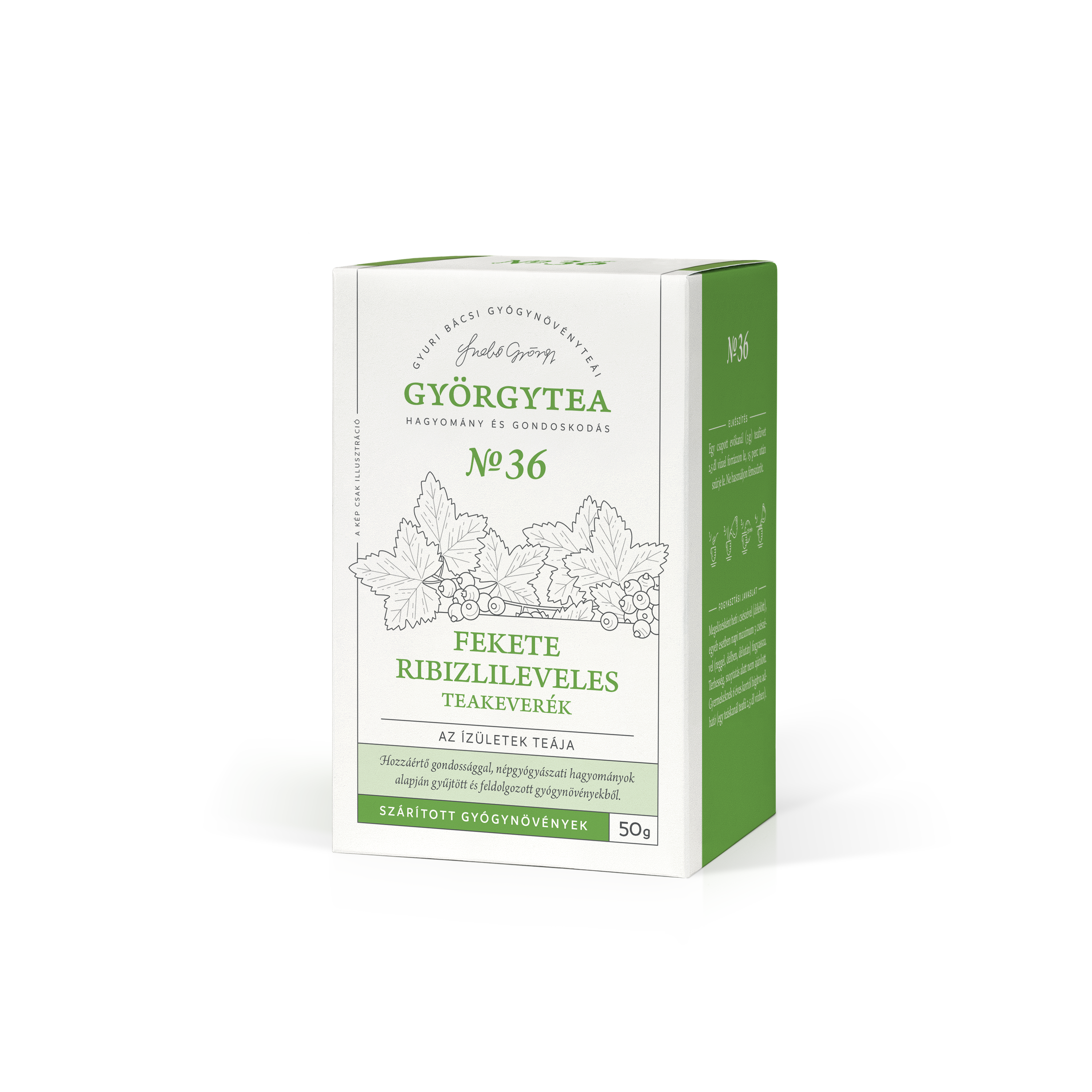 Fekete ribizlileveles teakeverék (Az ízületek teája) 50g (kb. 17 adag)