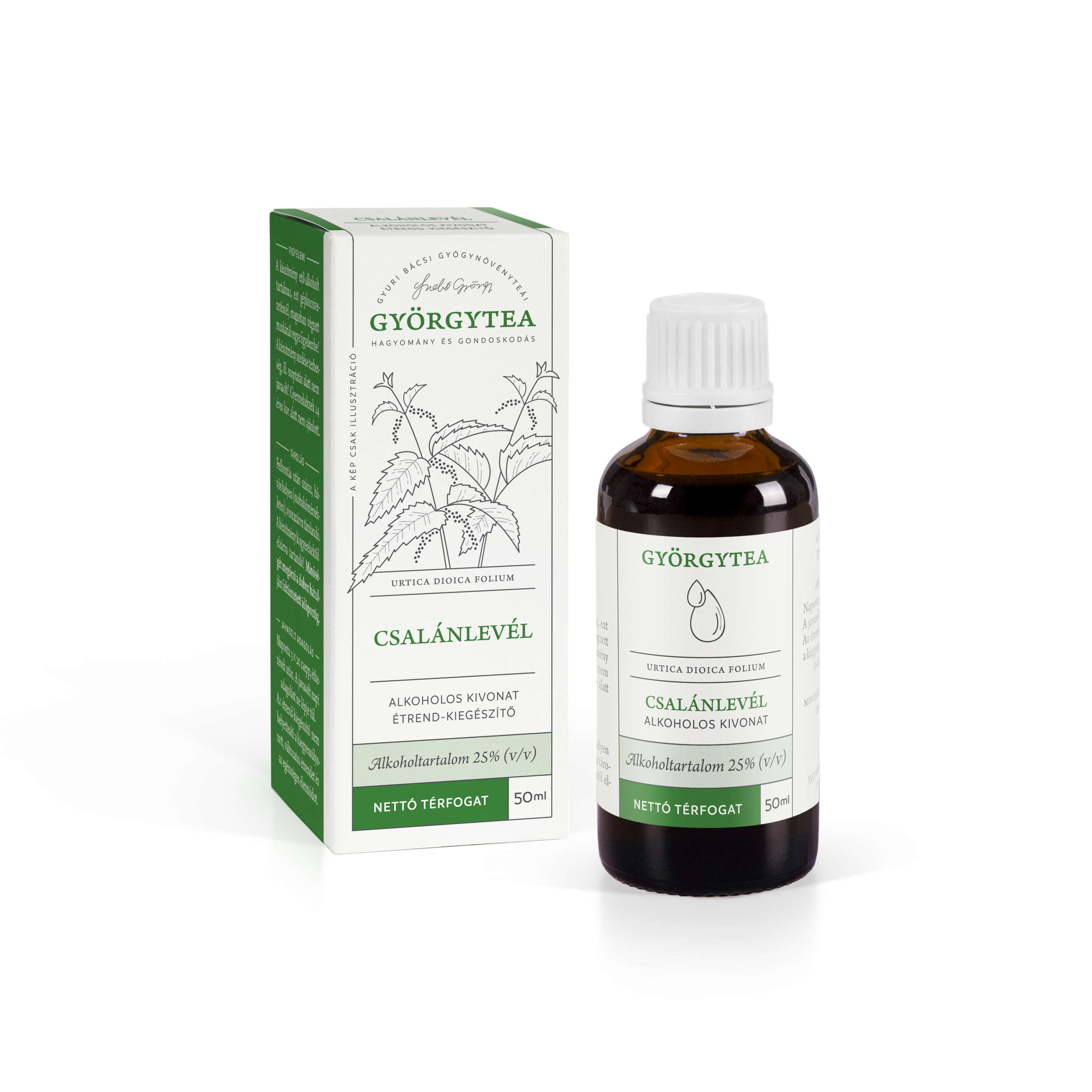 Csalánlevél alkoholos kivonat 50ml