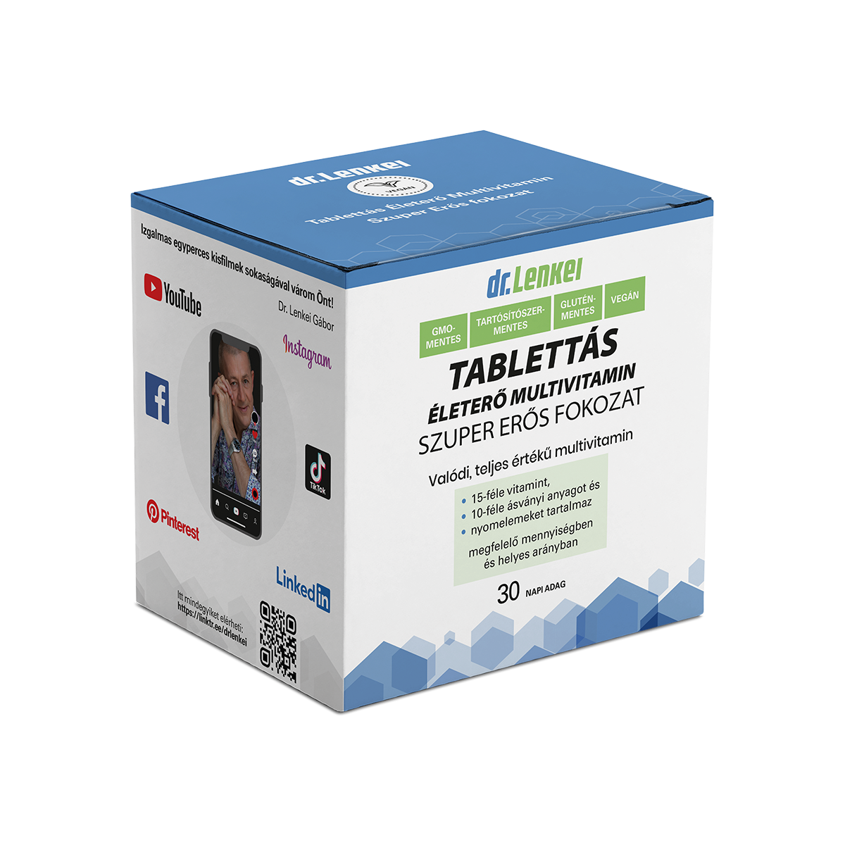 Tablettás Szuper Erős Életerő Multivitamin - Vegán