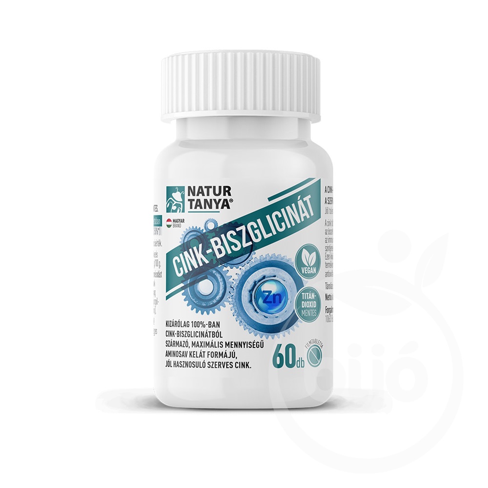 Natur Tanya cink-biszglicinát tabletta 60 db